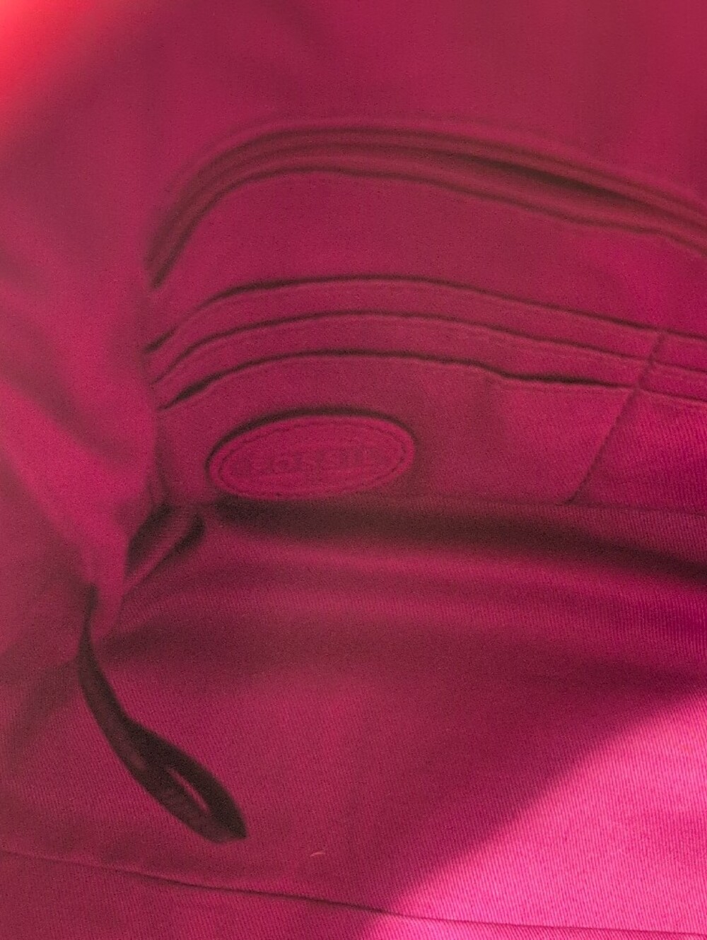 Fossil Hot Pink Leather Sydney Satchel And Crossbody - Picture 12 of 15